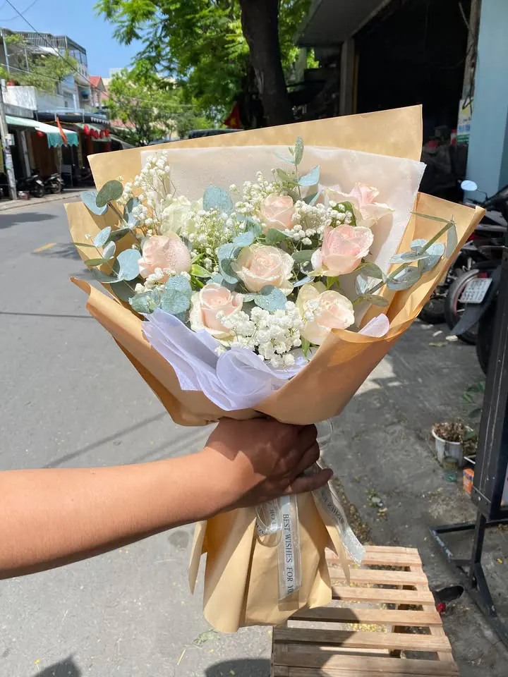Ảnh 8 của Bó Hoa Mẫu Đơn - Hoa Tươi