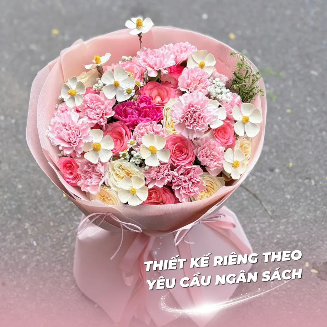 Ảnh 6 của Bó Hoa Hoa Giả Hoa Tươi - Hoa Tươi