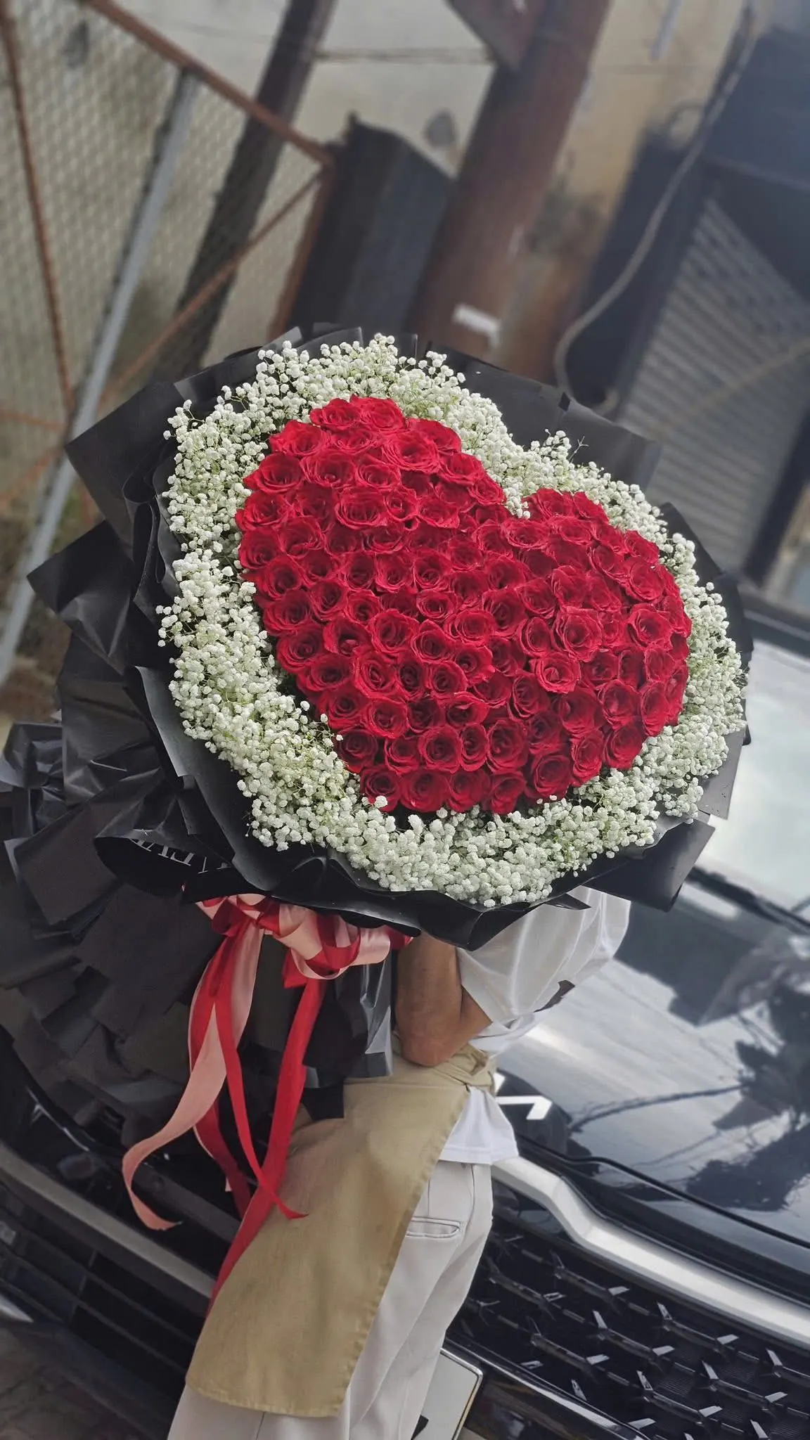 Ảnh 9 của Bó Hoa Hồng Đỏ & Hoa Baby & Hồng - Valentine