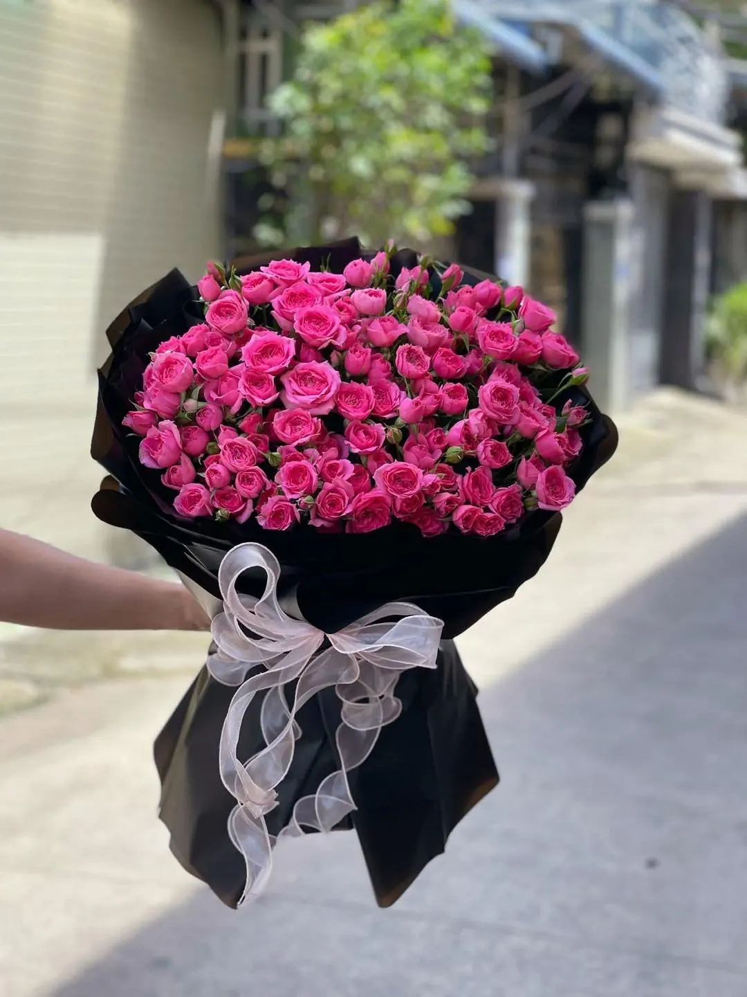 Ảnh 5 của Bó Hoa Hồng Đỏ & Hoa Baby & Hồng - Valentine