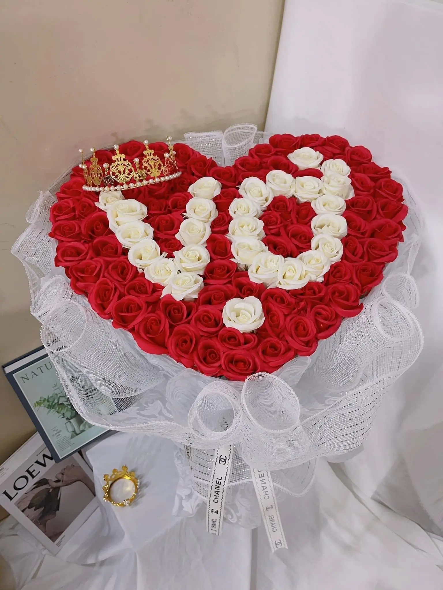 Ảnh 10 của Bó Hoa Hồng & Bạch Đàn - Valentine