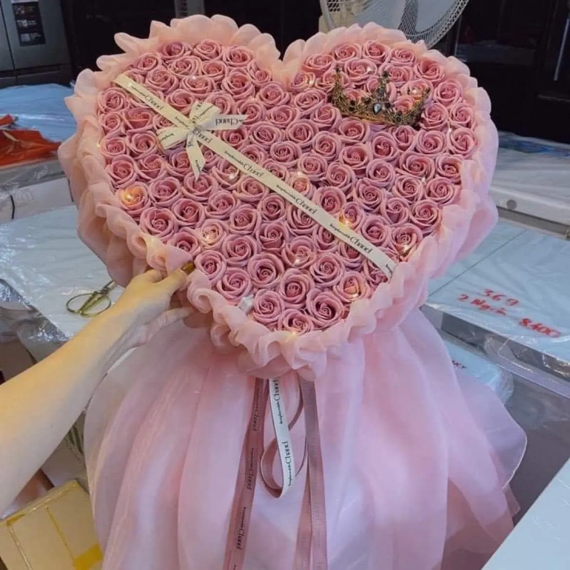 Ảnh 3 của Bó Hoa Hồng Đỏ & Hồng - Valentine