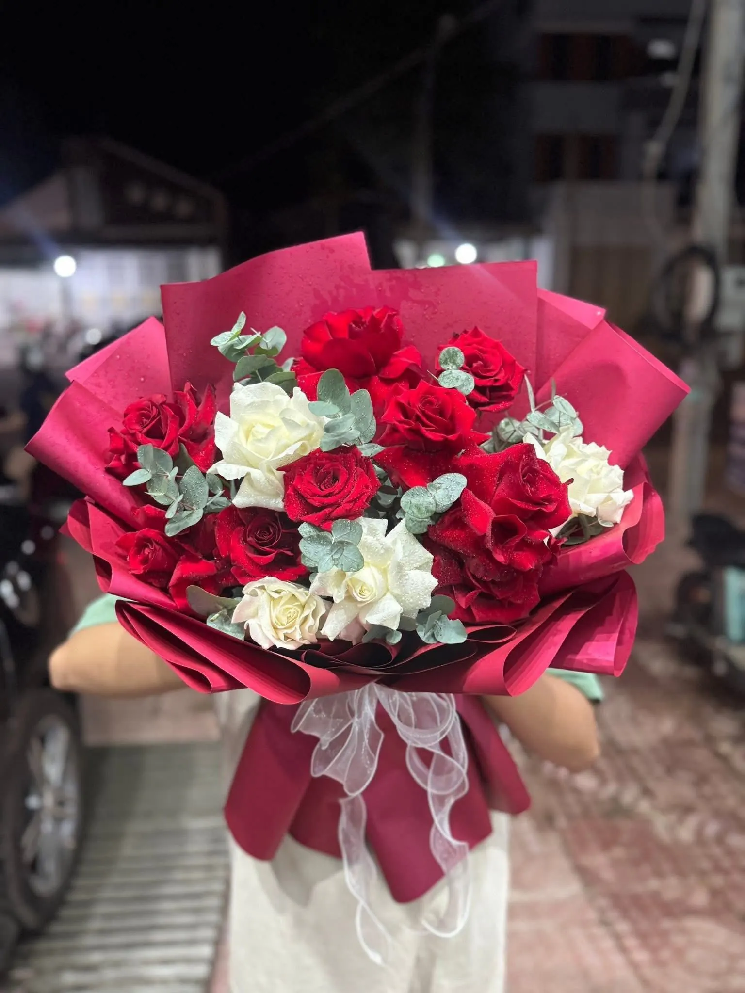 Ảnh 5 của Bó Hoa Hoa Baby & Tiên & Bạch Đàn - Valentine