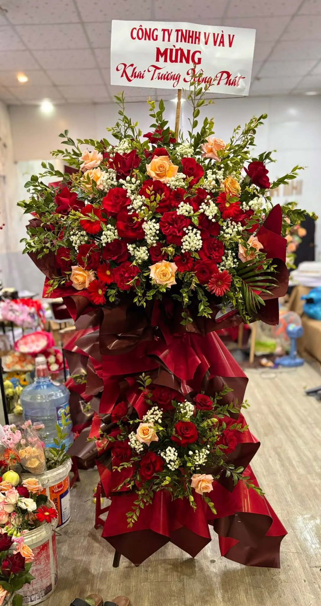 Bó Hoa Hoa Baby & Tiên & Bạch Đàn - Valentine