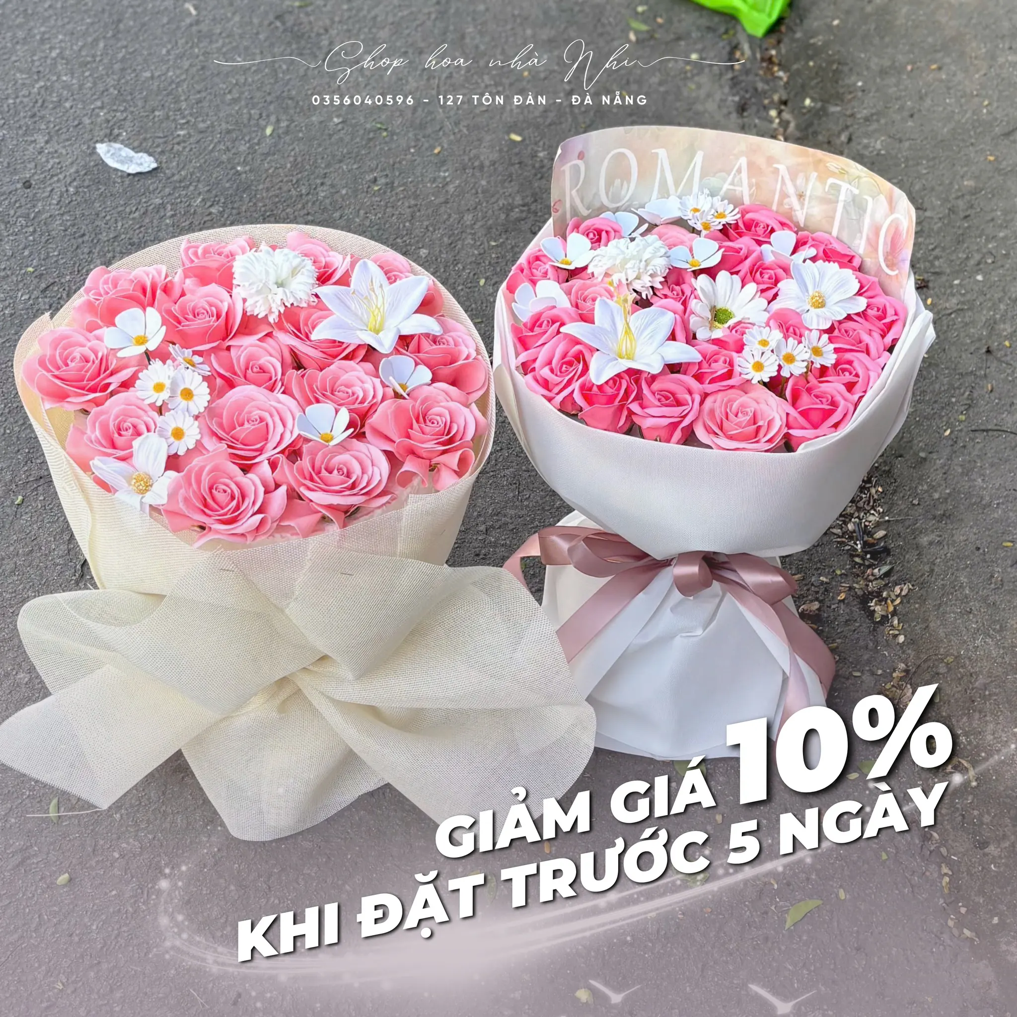 Ảnh 3 của Bó Hoa Hoa Tươi - Valentine