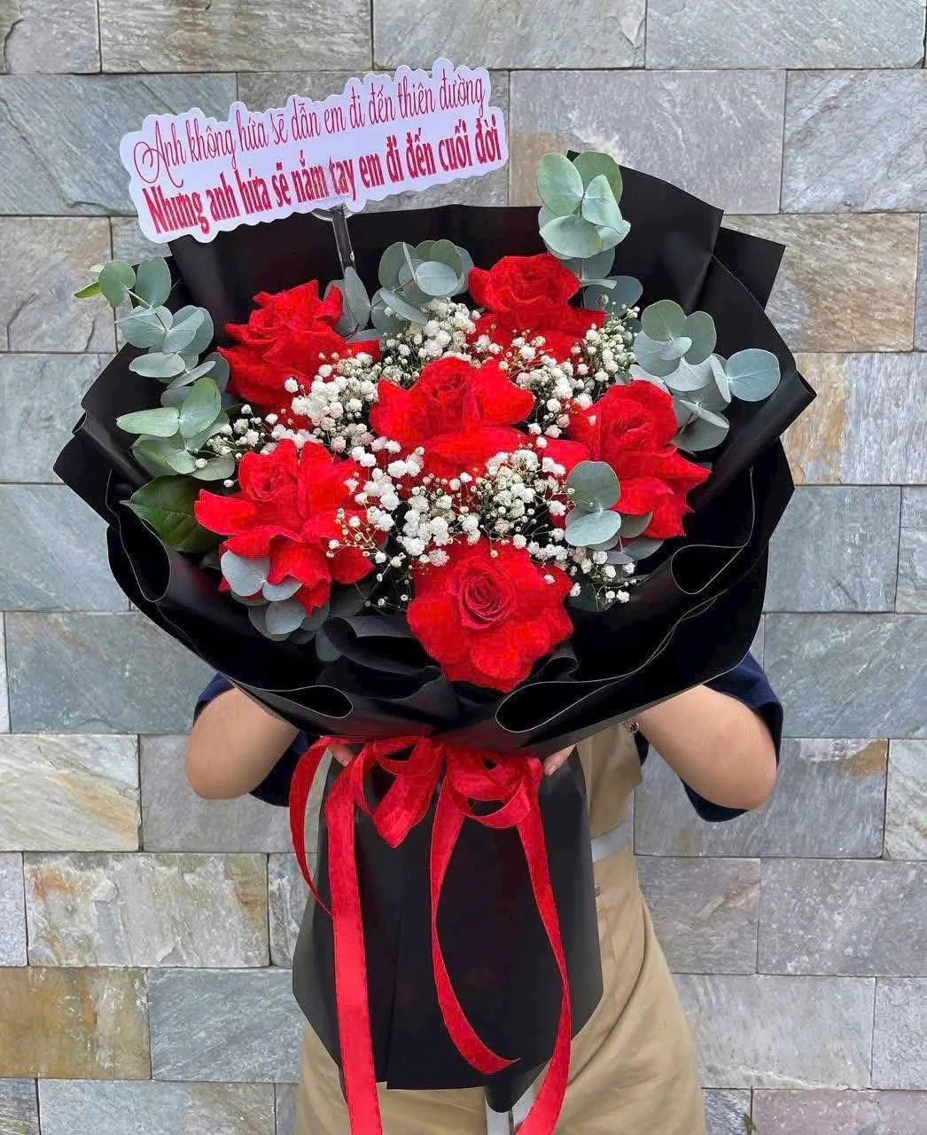Ảnh 9 của Bó Hoa Hoa Tươi - Valentine