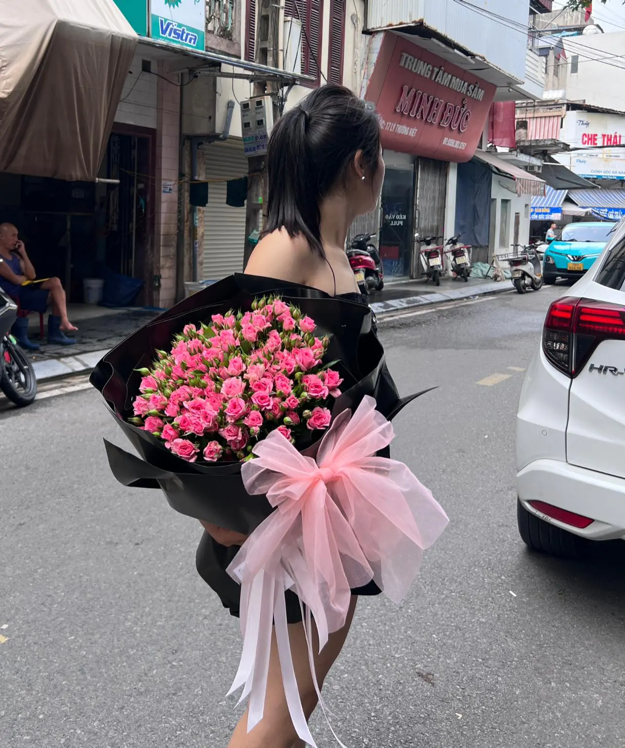 Ảnh 5 của Bó Hoa Hồng Đỏ & Hoa Baby & Hồng - Valentine