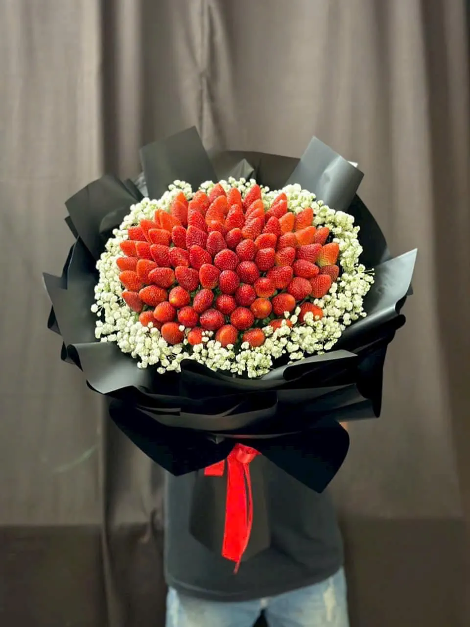 Ảnh 2 của Bó Hoa Hoa Giả Hồng Trắng & Hướng Dương & Hồng - Chúc Mừng