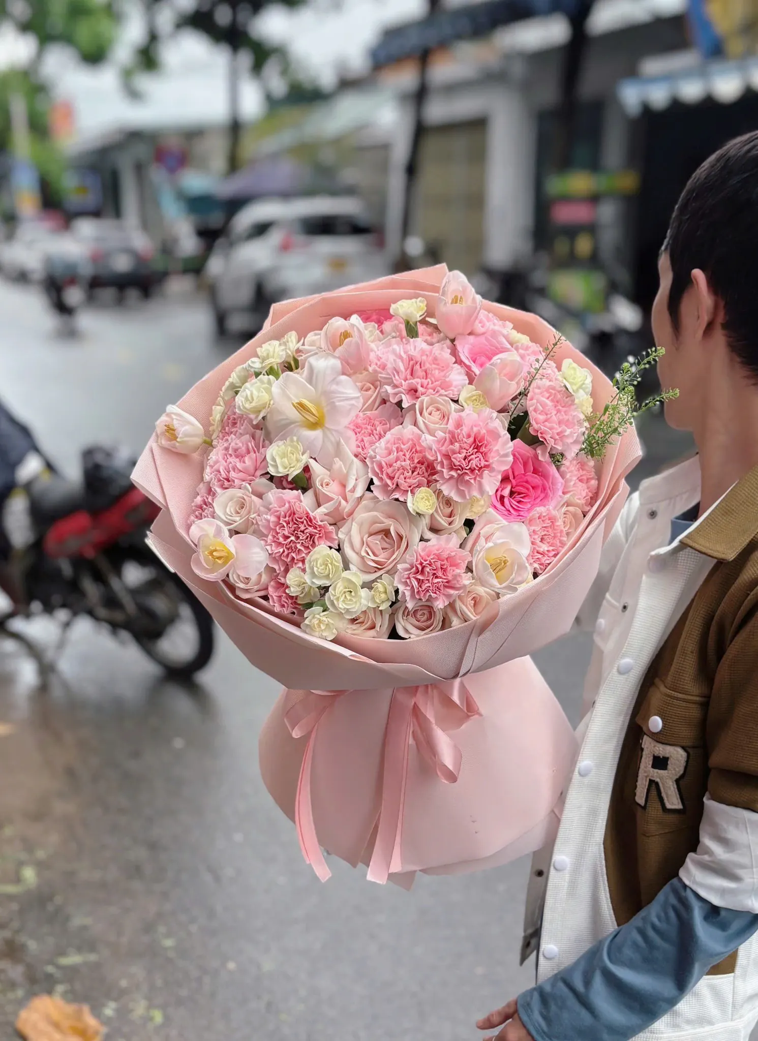 Ảnh 3 của Bó Hoa Hoa Baby - Chúc Mừng