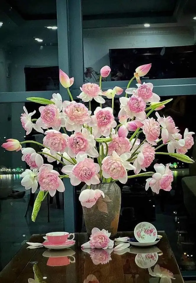Ảnh 2 của Bình Hoa Sen - Hoa Tươi