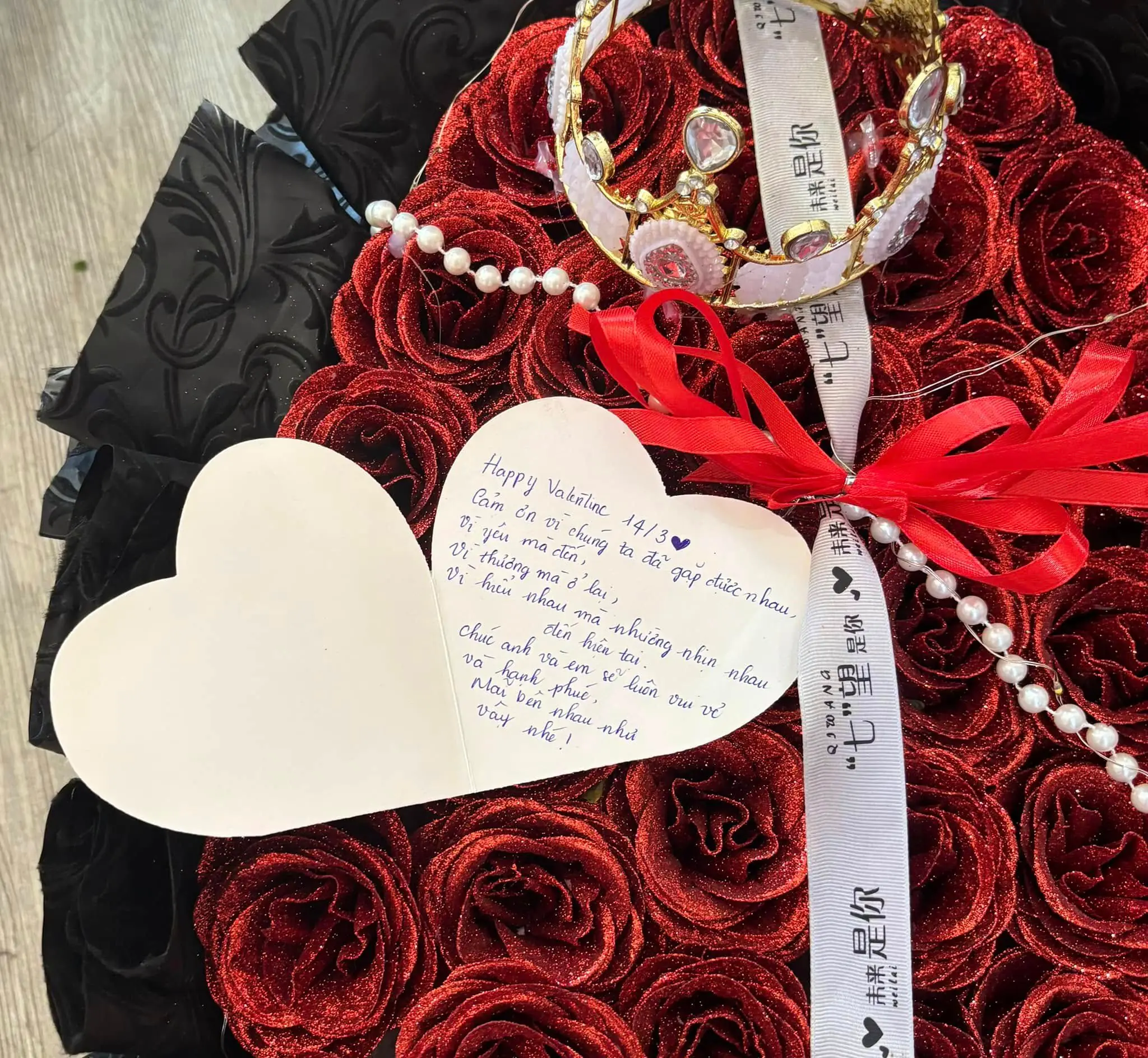 Ảnh 5 của Bó Hoa Hồng - Valentine