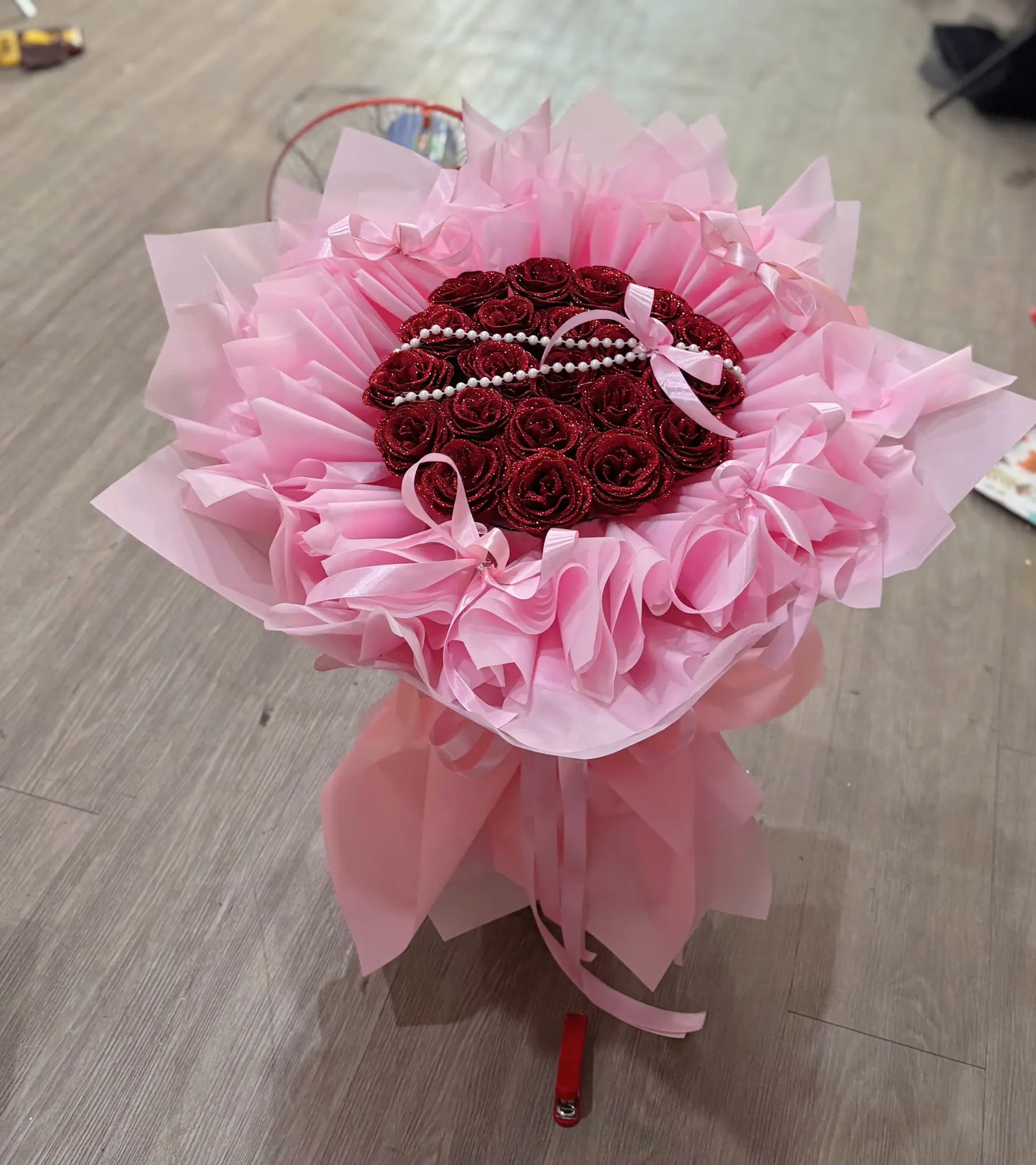 Ảnh 7 của Bó Hoa Hình Trái Tim Hoa Tươi - Valentine