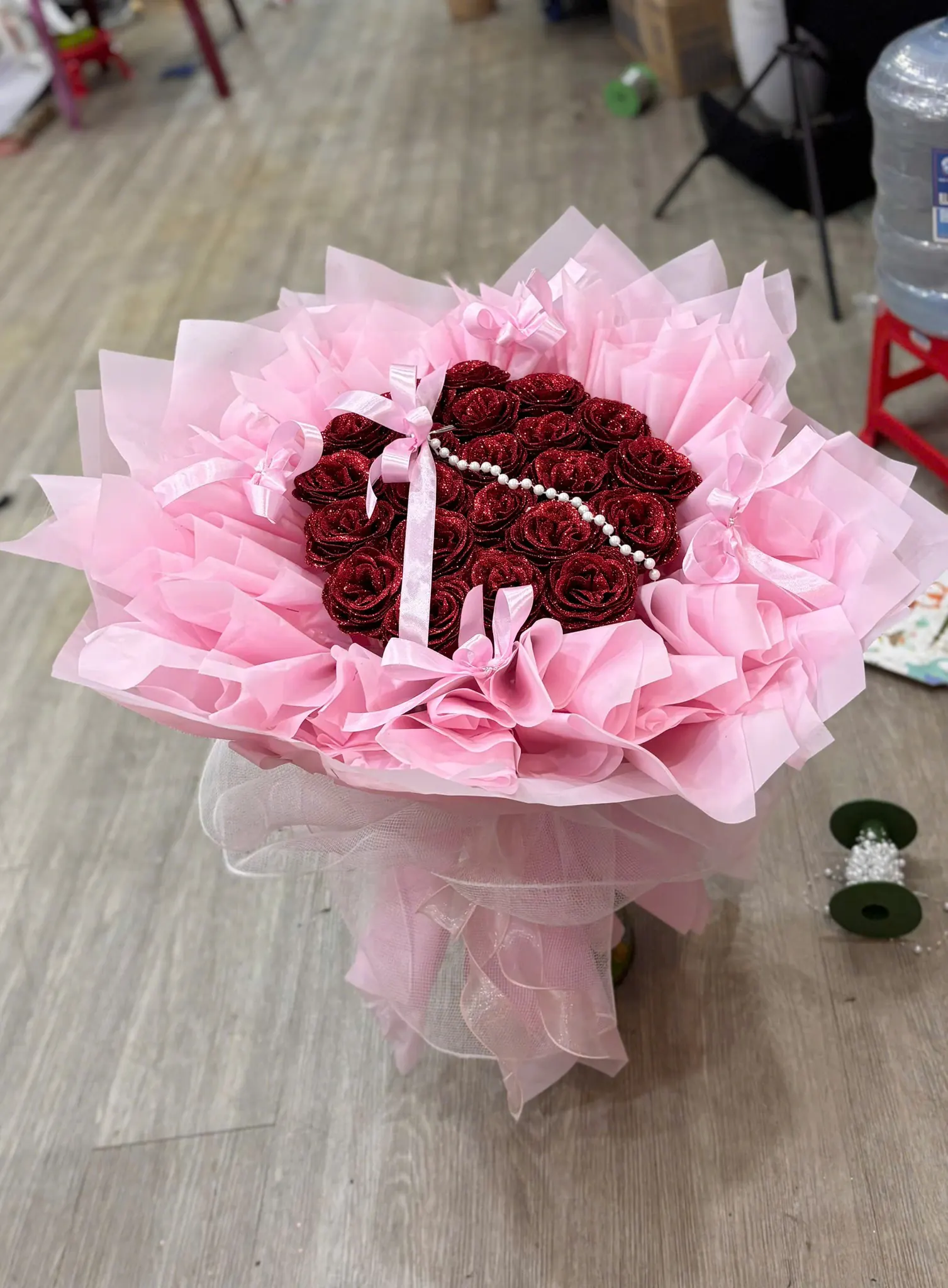 Ảnh 6 của Bó Hoa Hình Trái Tim Hoa Tươi - Valentine