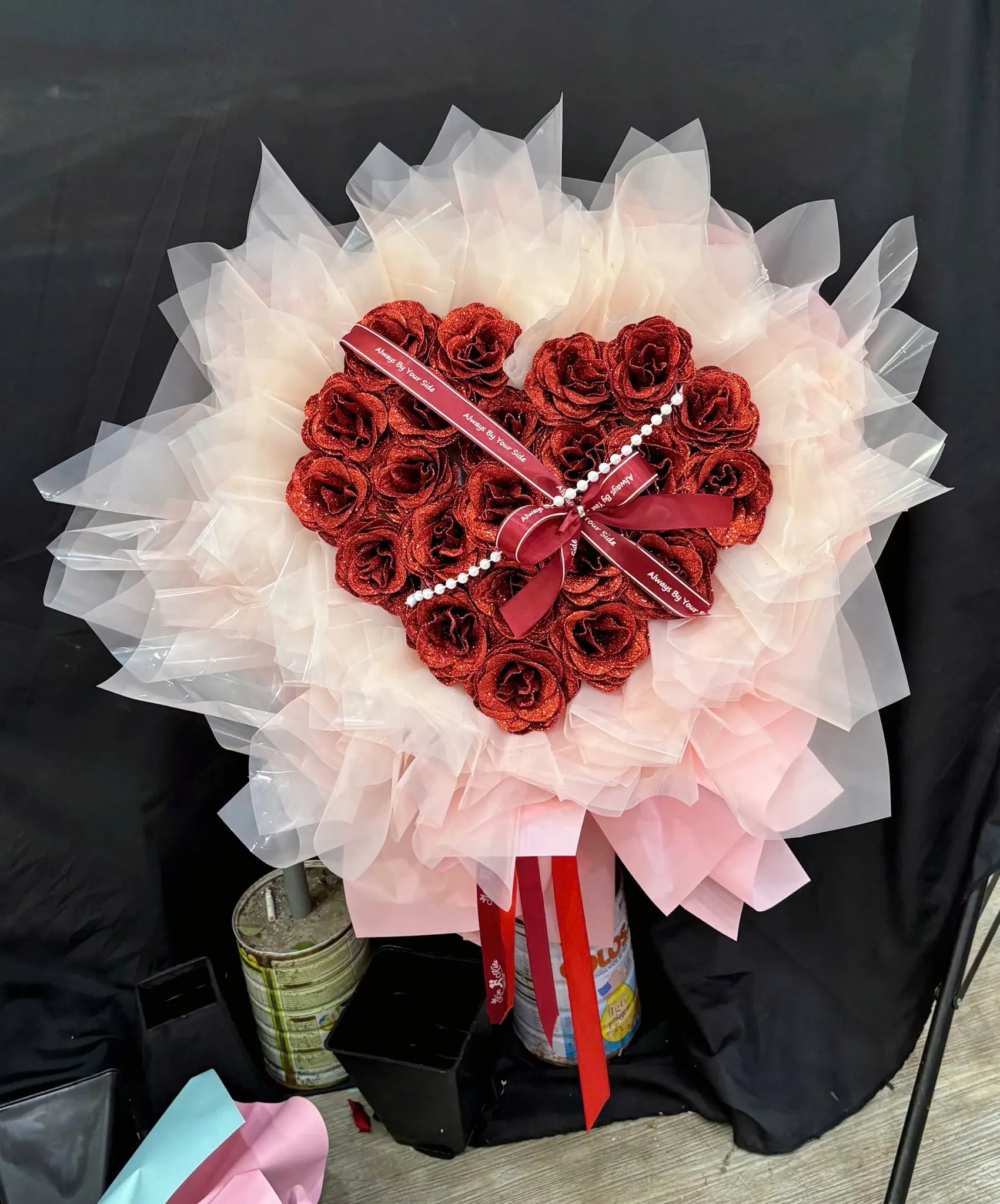 Ảnh 3 của Bó Hoa Hình Trái Tim Hoa Tươi - Valentine