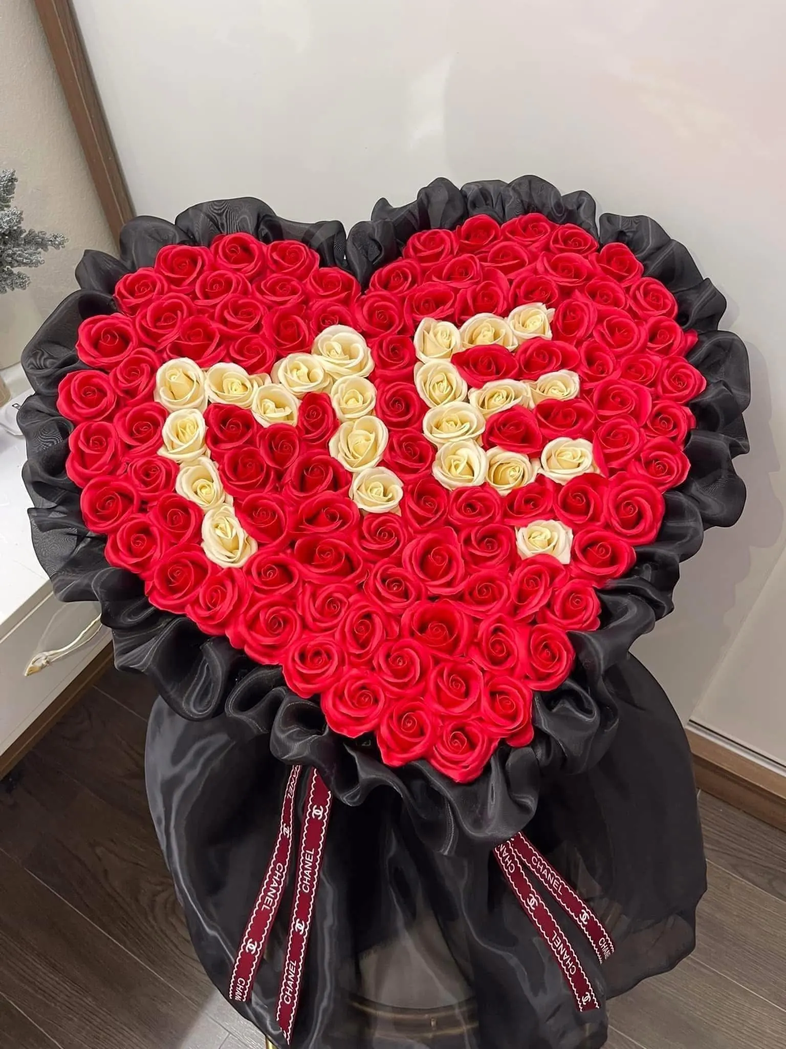 Ảnh 6 của Bó Hoa Hình Trái Tim Hoa Baby - Valentine