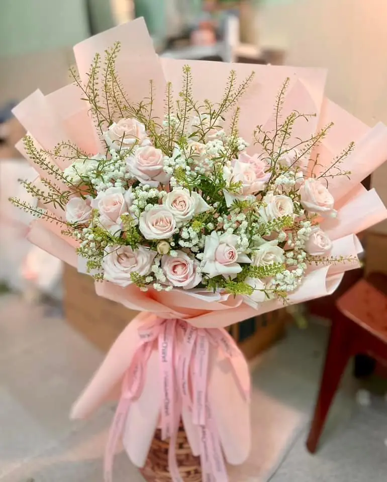 Ảnh 5 của Giỏ Hoa Hồng - Valentine