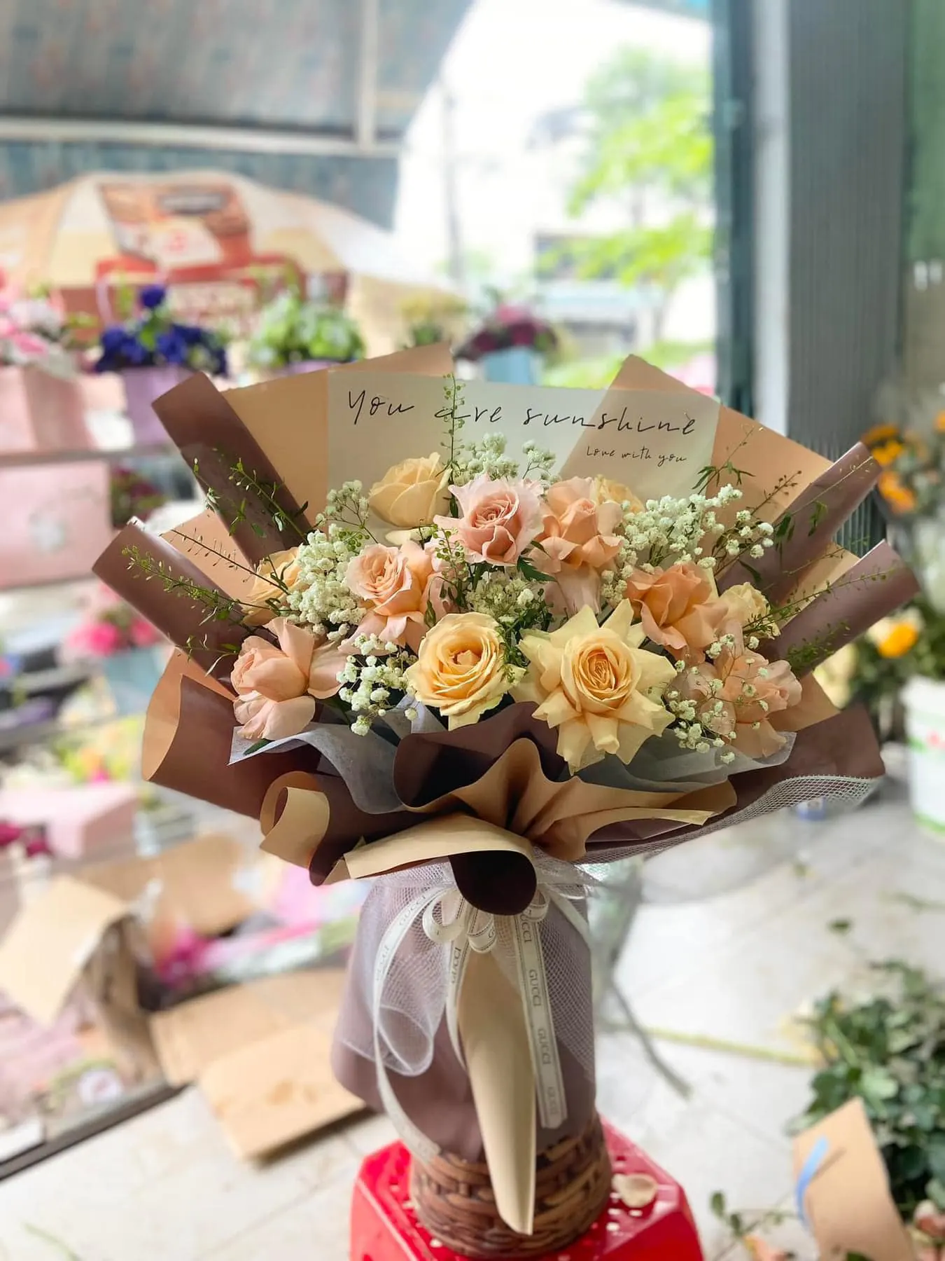 Ảnh 2 của Giỏ Hoa Hồng - Valentine